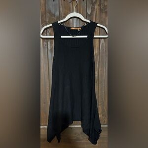 Bellini black float tank top